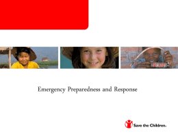 Emergency Preparedness and Planning Training