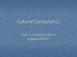 Cultural Competency - Campus Email Login