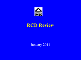 RCD Review - Vulnerabilities