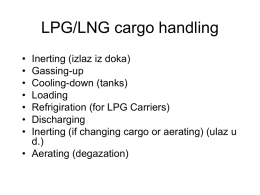 LPG/LNG cargo handling
