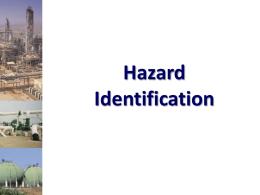 Hazard Identification - HAZOP Malaysia | Process Safety