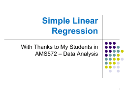 10.2 Fitting the Simple Linear Regression Model