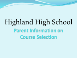 Parent Registration & Information
