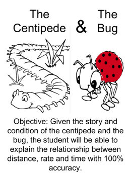 The Centipede and The Bug