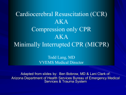 Minimally Invasive CPR - Verde Valley Emergency Medical