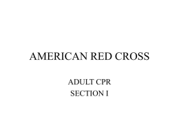 AMERICAN RED CROSS - Ashland Community & Technical College