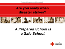 A Prepared School is a Safer School