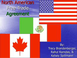 PowerPoint Presentation - North American Free Trade Agreement