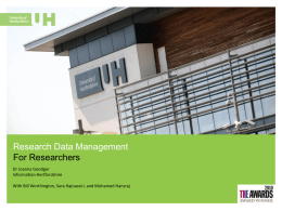 Lets get going - University of Hertfordshire