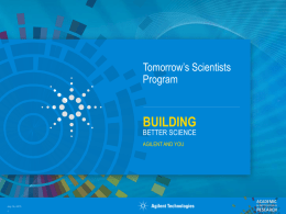 Agilent_Tomorrow's_Scientists_Program