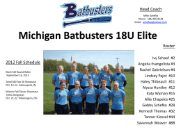 Michigan Batbusters 16U Elite