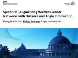 SpiderBat: Augmenting Wireless Sensor Networks with