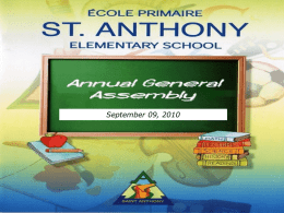 AGM 08 - St. Anthony Elementary School