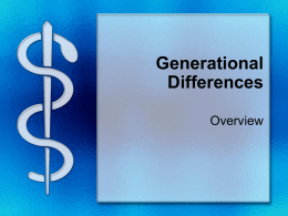 Generational Differences - Home | Stanford Medicine