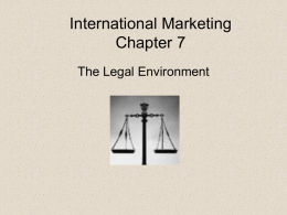 International Marketing Chapter 2