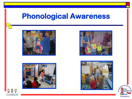 Phonological Awareness PowerPoint