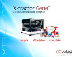 X-tractor Gene Introduction