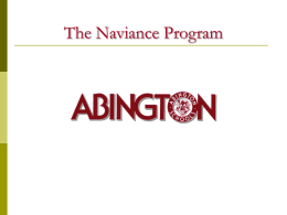 Naviance Comes to Abington