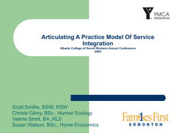 Articulating A Practice Model Of Service Integration