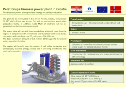 Small Hydropower Plant Dikanc in Kosovo The region gains