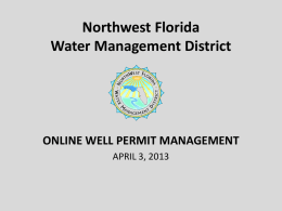 Northwest Florida Water Management District