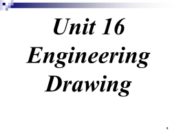 Unit 14 Engineering Drawing - Rhwydwaith 14