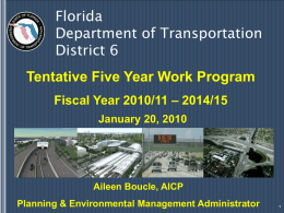 Florida Department of Transportation District 6
