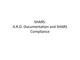 SHARS (Parent Consent Form):