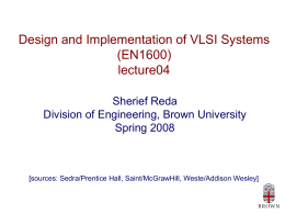 lecture04 - Brown University - Scalable Computing Systems