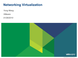 Networking Virtualization
