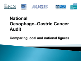 National Oesophago-Gastric Cancer Audit