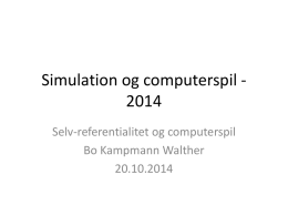 Simulation og computerspil
