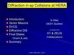 Diffraction in ep collisions at HERA