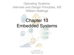 Chapter 13Embedded Systems