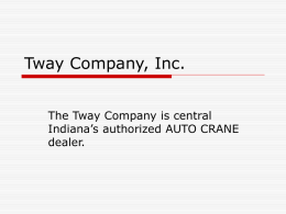Tway Company, Inc.
