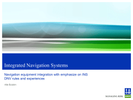 Integrated Navigation Systems