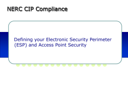 NERC CIP Compliance