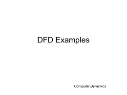 DFD Examples - Computer Dynamics
