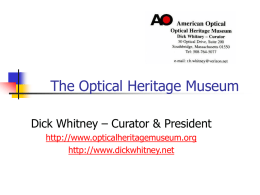 American Optical History