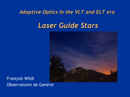 PowerPoint Presentation - Adaptive secondary mirrors