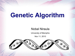 Genetic Algorithm - universal