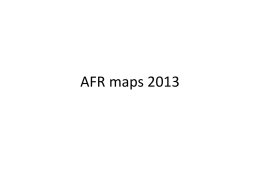 AFR maps 2013 - Amberley Responders