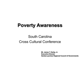 Poverty Awareness - South Carolina Department of Mental Health