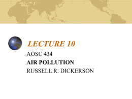 LECTURE 10 - UMD | Atmospheric and Oceanic Science