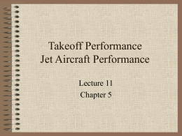 Takeoff Performance Jet Aircraft Performance
