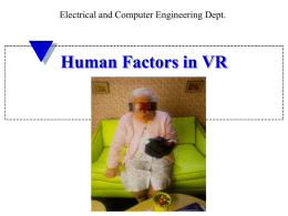 Chapter.7 - VR Technology