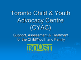 Toronto Child & Youth Advocacy Centre
