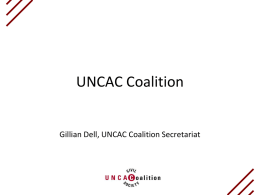 About the UNCAC Coalition