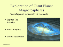 PowerPoint Presentation - Exploration of Giant Planet