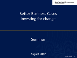 Better Business Cases Development Course